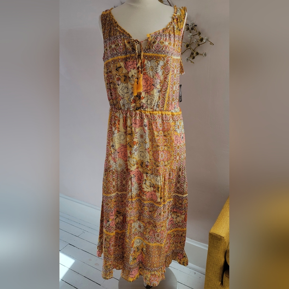 NWT Mlle Gabrielle Maxi Dress